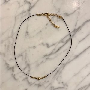 Adjustable choker necklace